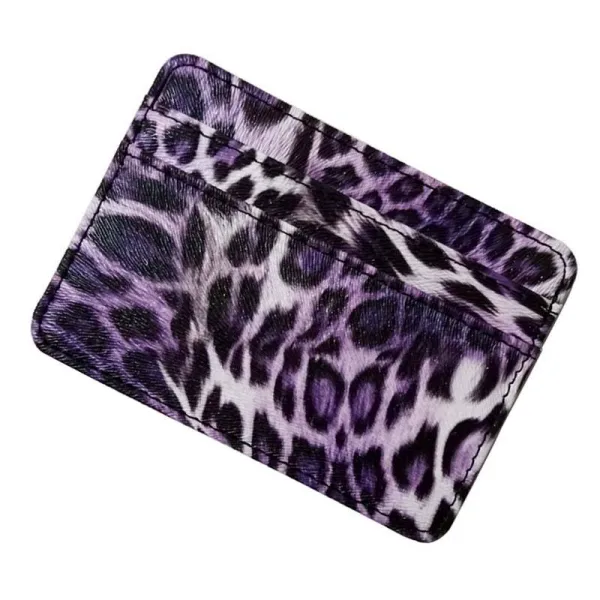 Porte-cartes imprimé léopard - L’essentiel™