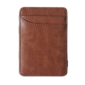 Porte-cartes en simili cuir fin classique - L’essentiel™