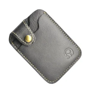 Porte-cartes en cuir véritable extra fin - L’absolu™