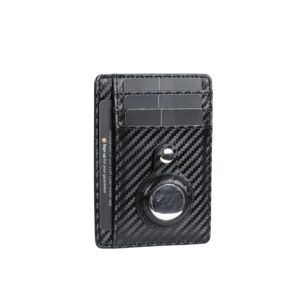 Porte-cartes fin avec emplacement AirTag RFID - Le secur™
