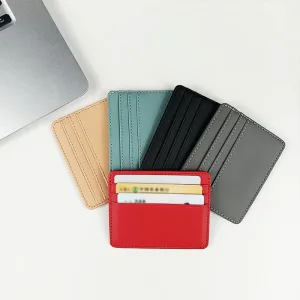 Porte-cartes En Cuir Pour Femmes Et Hommes