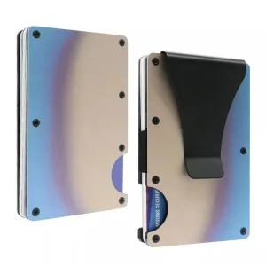 Porte cartes en métal Rfid
