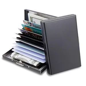Porte-cartes RFID 10 cartes en métal